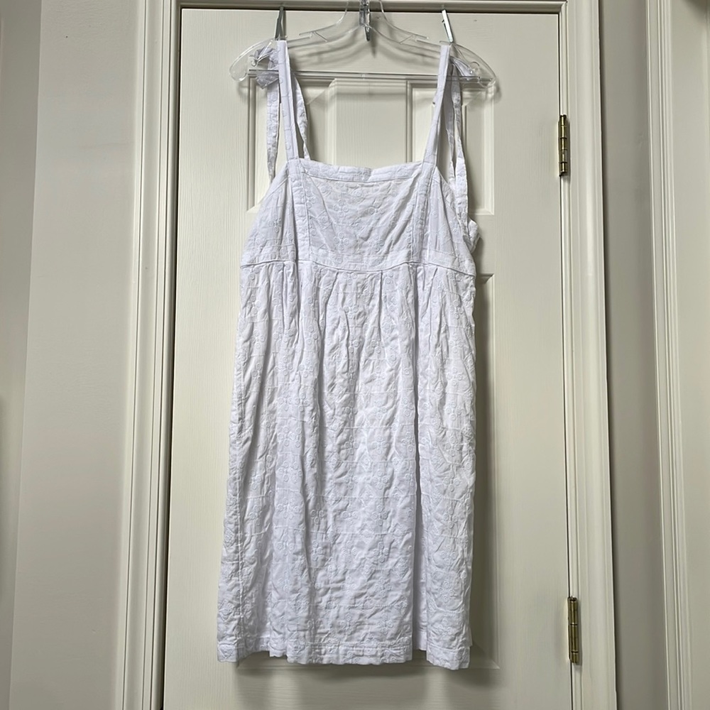 🆕OLD NAVY White Sundress with Spaghetti Straps